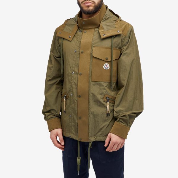 Moncler Velan Crinkle Nylon Jacket