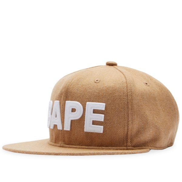 A Bathing Ape Bape Patch Snap Back Cap