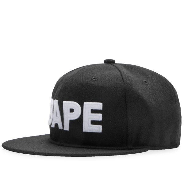 A Bathing Ape Bape Patch Snap Back Cap