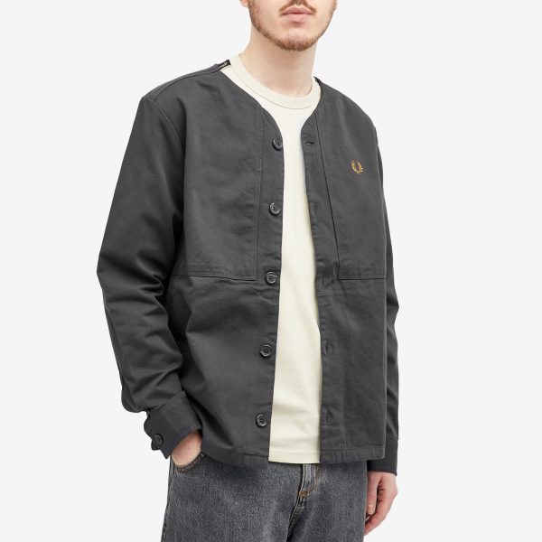 Fred Perry Collarless Overshirt