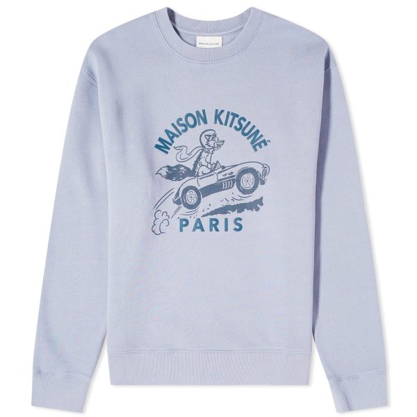 Maison Kitsuné Racing Fox Comfort Crew Sweat