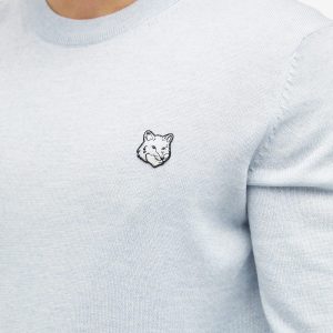 Maison Kitsuné Bold Fox Head Patch Crew Jumper