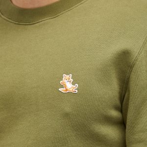 Maison Kitsuné Chillax Fox Patch Crew Sweat