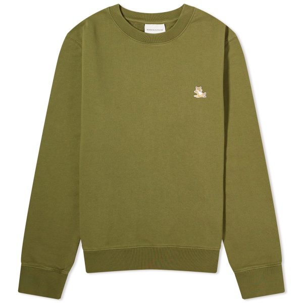 Maison Kitsuné Chillax Fox Patch Crew Sweat