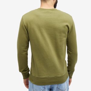 Maison Kitsuné Chillax Fox Patch Crew Sweat