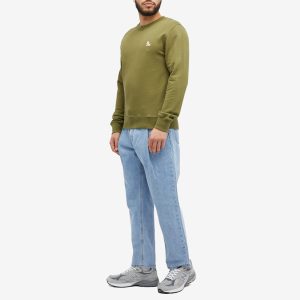 Maison Kitsuné Chillax Fox Patch Crew Sweat