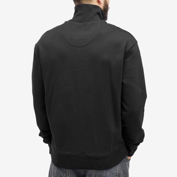 Maison Kitsuné Fox Head Patch Half Zip Sweat