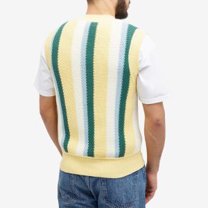 Autry Multi Stripe Knit Vest