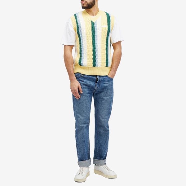 Autry Multi Stripe Knit Vest