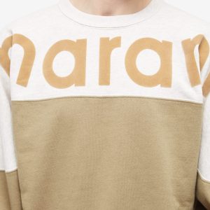 Isabel Marant Howley Colour Block Crew Sweat