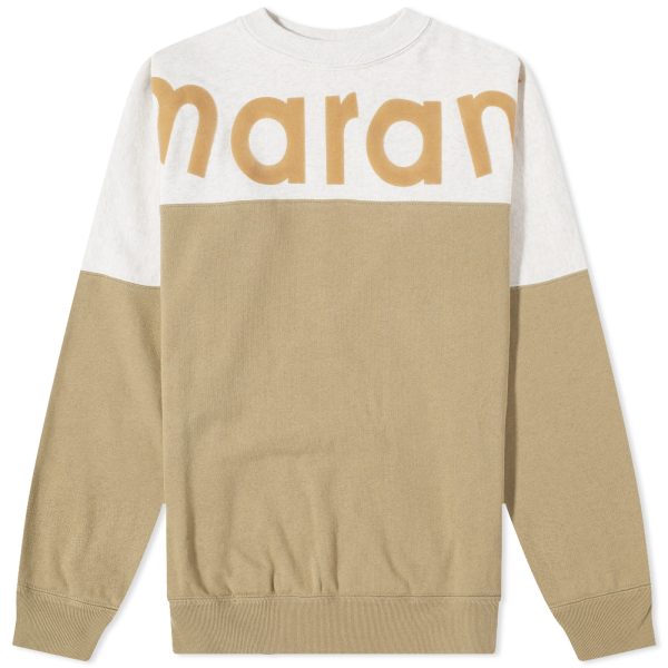 Isabel Marant Howley Colour Block Crew Sweat