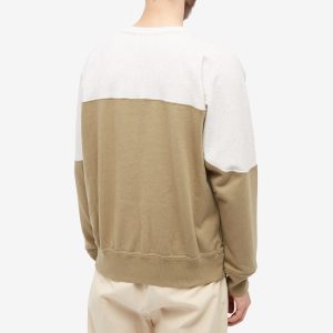 Isabel Marant Howley Colour Block Crew Sweat