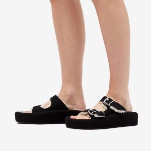 MM6 Maison Margiela Shearling Sandal