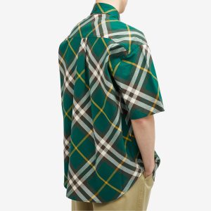 Burberry EKD Logo Short Sleeve Check Shirt