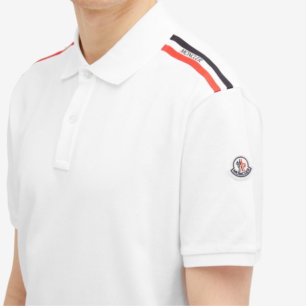 Moncler Tricolor Polo Shirt