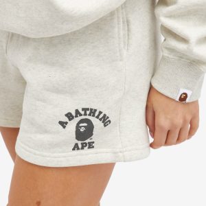 A Bathing Ape College Sweat Shorts