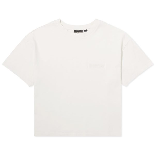 Napapijri Patch Logo Cropped T-Shirt