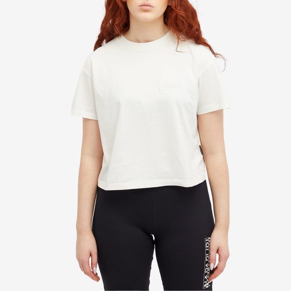 Napapijri Patch Logo Cropped T-Shirt