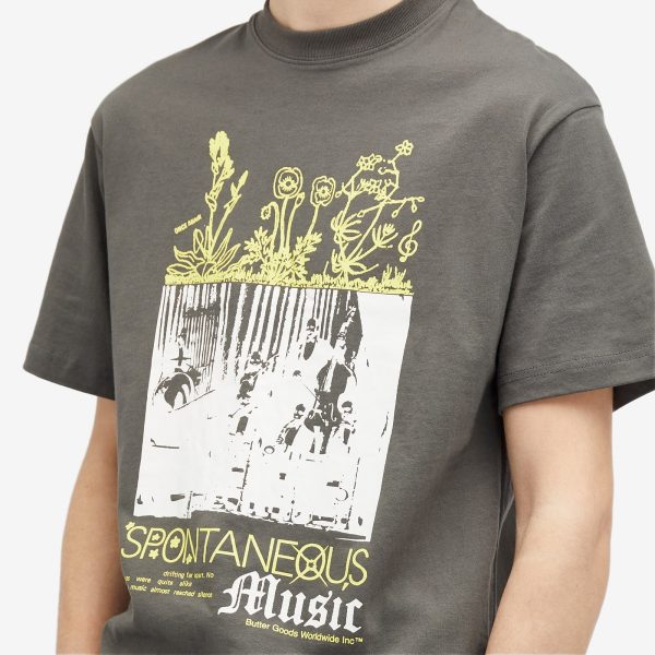 Butter Goods Spontaneous Music T-Shirt