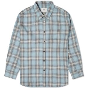 AMI Paris Check Overshirt