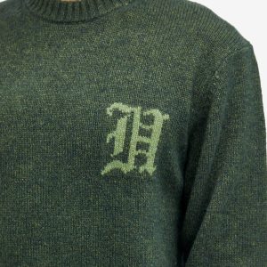 Han Kjobenhavn Intarsia Logo Crewneck Knit