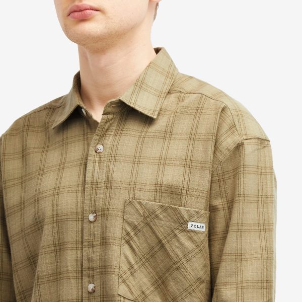 Polar Skate Co. Mitchell Check Flannel Shirt