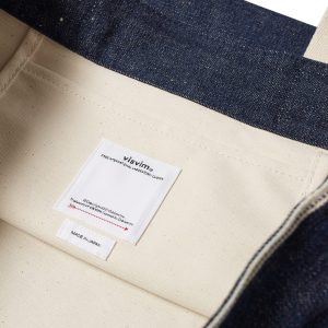 Visvim Raw Denim Comber Tote Bag