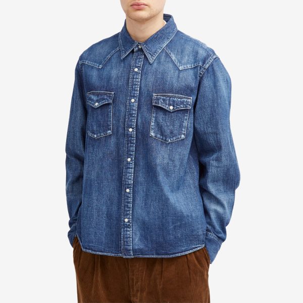 Visvim Social Sculpture Denim Shirt