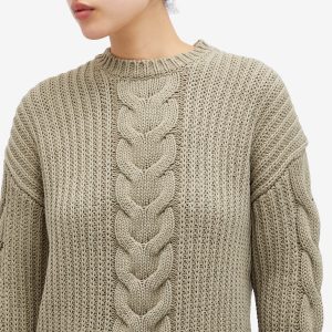 Max Mara Acciaio Cable Knit Jumper