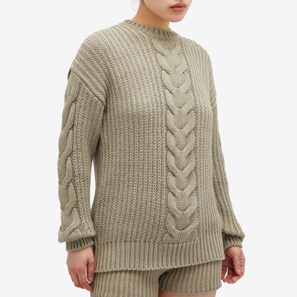 Max Mara Acciaio Cable Knit Jumper