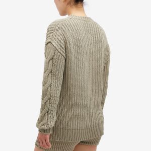 Max Mara Acciaio Cable Knit Jumper