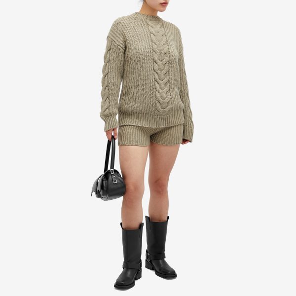 Max Mara Acciaio Cable Knit Jumper