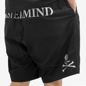 MASTERMIND WORLD Belted Drawstring Skull Shorts