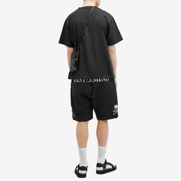 MASTERMIND WORLD Belted Drawstring Skull Shorts