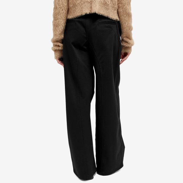 Jil Sander Extreme Wide Leg Trousers