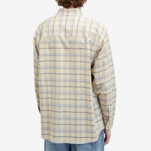 Auralee Superlight Wool Check Shirt