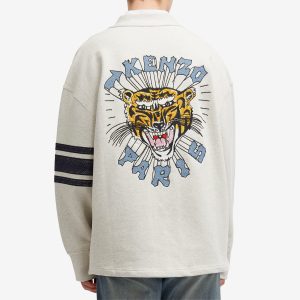 Kenzo Drawn Varsity Oversize Cardigan