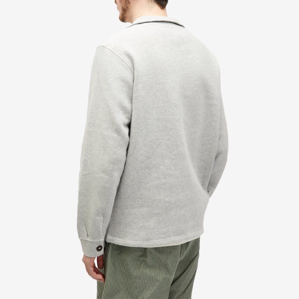 Sunspel x Nigel Cabourn Half Zip Sweatshirt