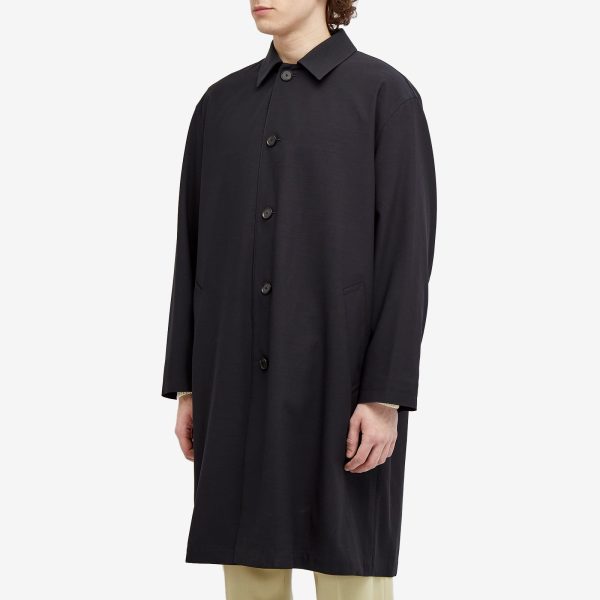 Auralee Wool Twill Soutien Long Coat