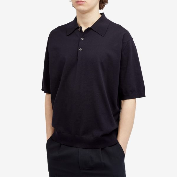 Auralee Cotton Knit Polo