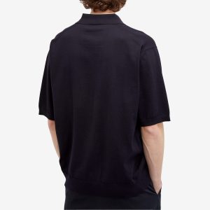 Auralee Cotton Knit Polo