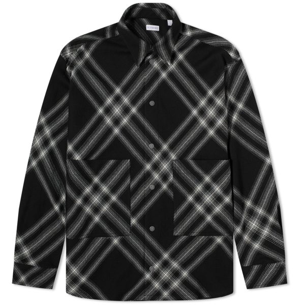 Burberry Wool Check Overshirt