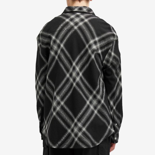 Burberry Wool Check Overshirt