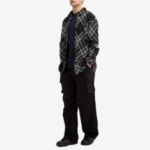 Burberry Wool Check Overshirt