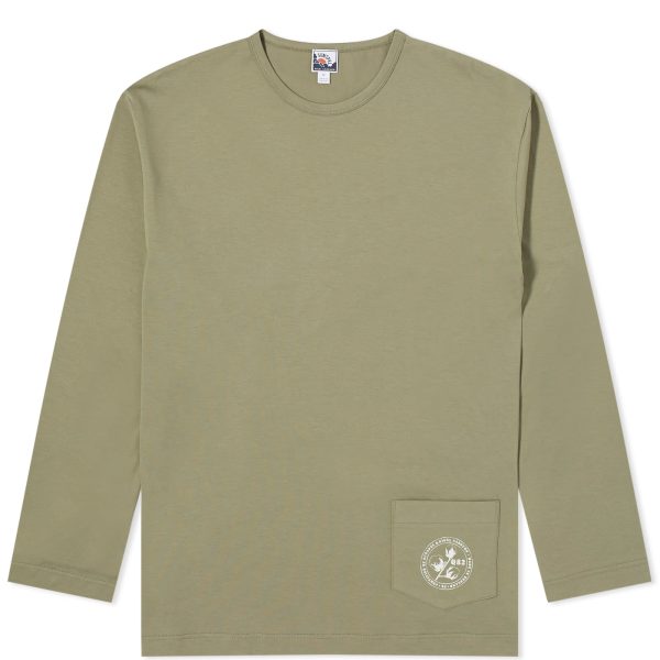 Sunspel x Nigel Cabourn Long Sleeve Pocket T-Shirt