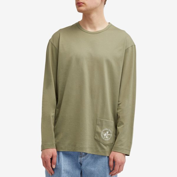 Sunspel x Nigel Cabourn Long Sleeve Pocket T-Shirt