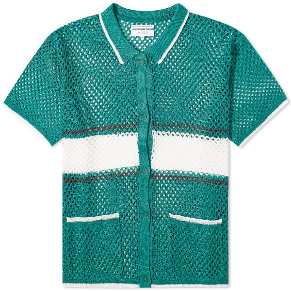 F/CE. Mesh Knitted Short Sleeve Shirt