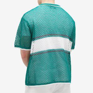 F/CE. Mesh Knitted Short Sleeve Shirt