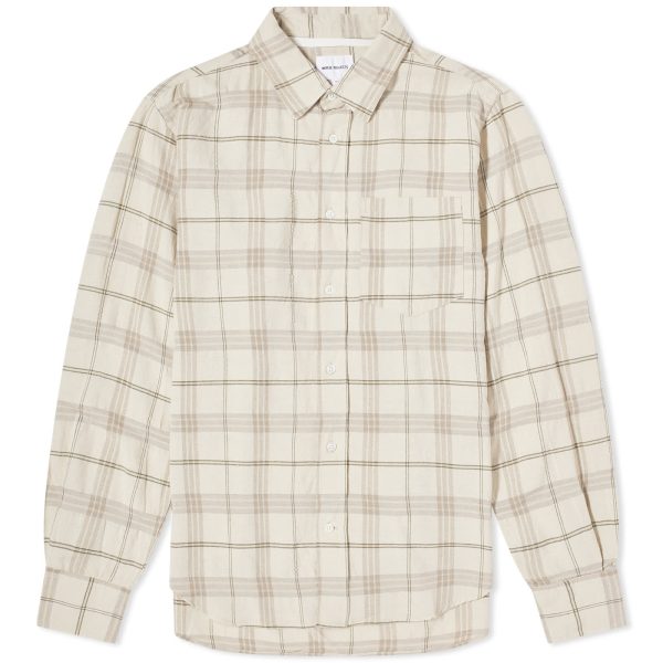 Norse Projects Algot Relaxed Textured Check Shirt