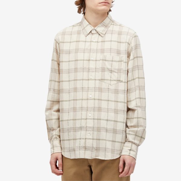 Norse Projects Algot Relaxed Textured Check Shirt